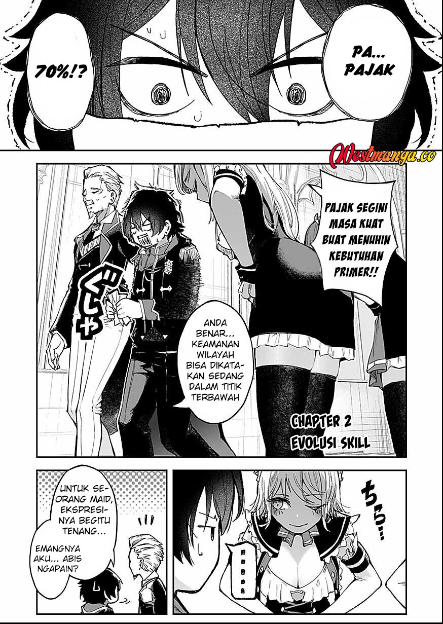 Saiyakkyuu Skill “Boushoku Maou” Mochi No Akuyaku Kizoku Ni Tensei Shimashita Ga, Shokei Saretakunai Node Skill Wo Kakushite Hitasura Doryoku Shimasu Chapter 2 - Page 2