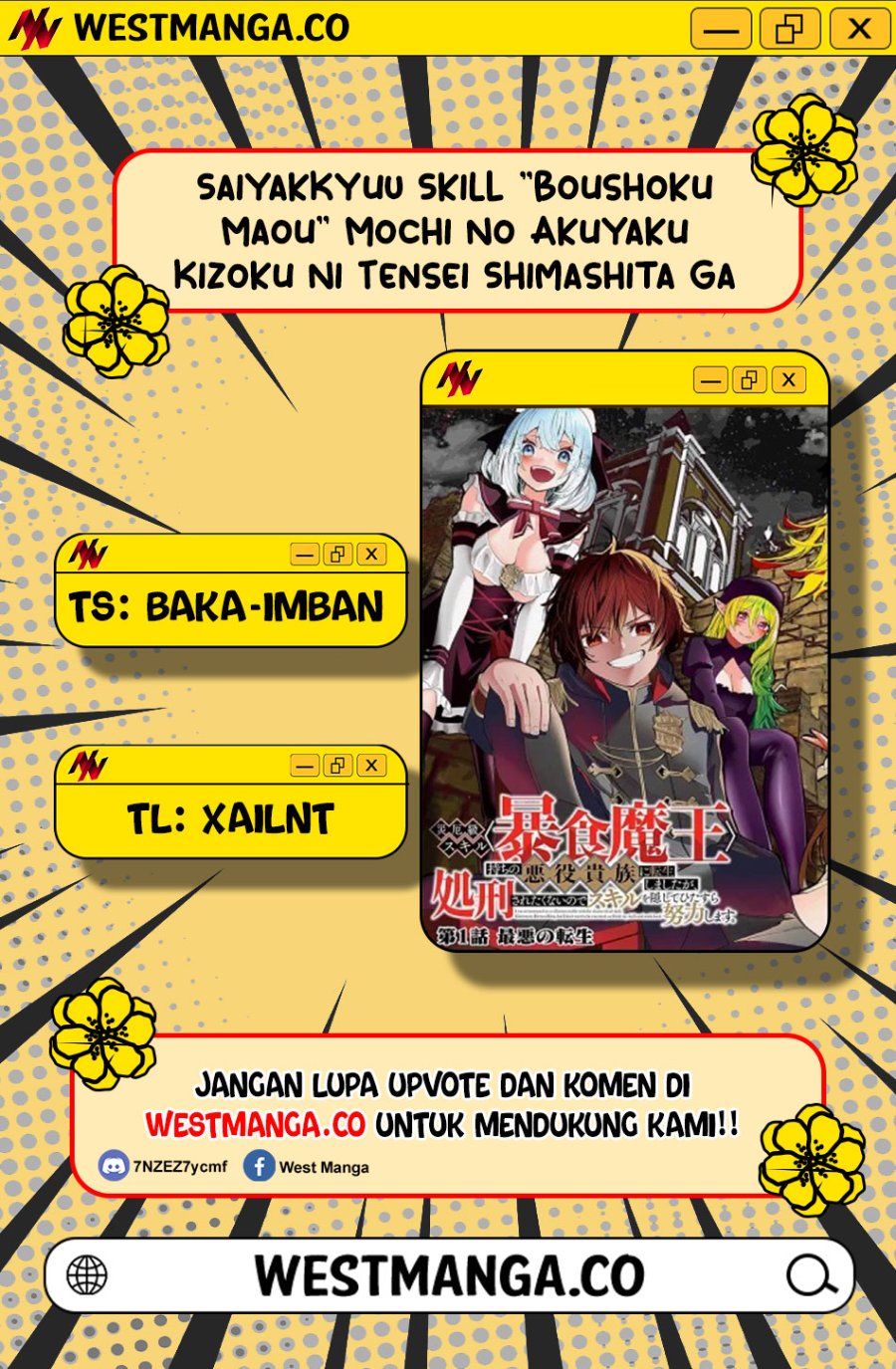 Saiyakkyuu Skill “Boushoku Maou” Mochi No Akuyaku Kizoku Ni Tensei Shimashita Ga, Shokei Saretakunai Node Skill Wo Kakushite Hitasura Doryoku Shimasu Chapter 3 - Page 3