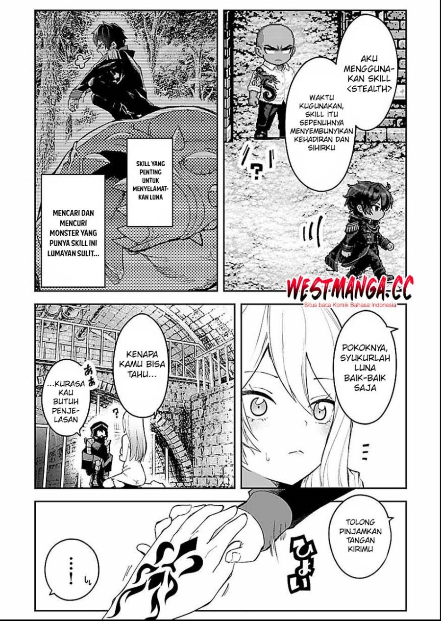 Baca Saiyakkyuu Skill “Boushoku Maou” Mochi No Akuyaku Kizoku Ni Tensei Shimashita Ga, Shokei Saretakunai Node Skill Wo Kakushite Hitasura Doryoku Shimasu Chapter 4 Bahasa Indonesia page 38