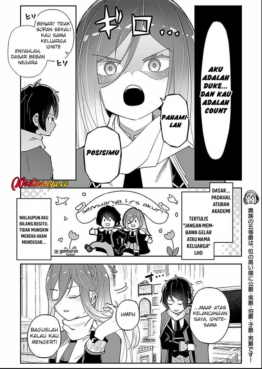 Baca Saiyakkyuu Skill “Boushoku Maou” Mochi No Akuyaku Kizoku Ni Tensei Shimashita Ga, Shokei Saretakunai Node Skill Wo Kakushite Hitasura Doryoku Shimasu Chapter 5 Bahasa Indonesia page 34