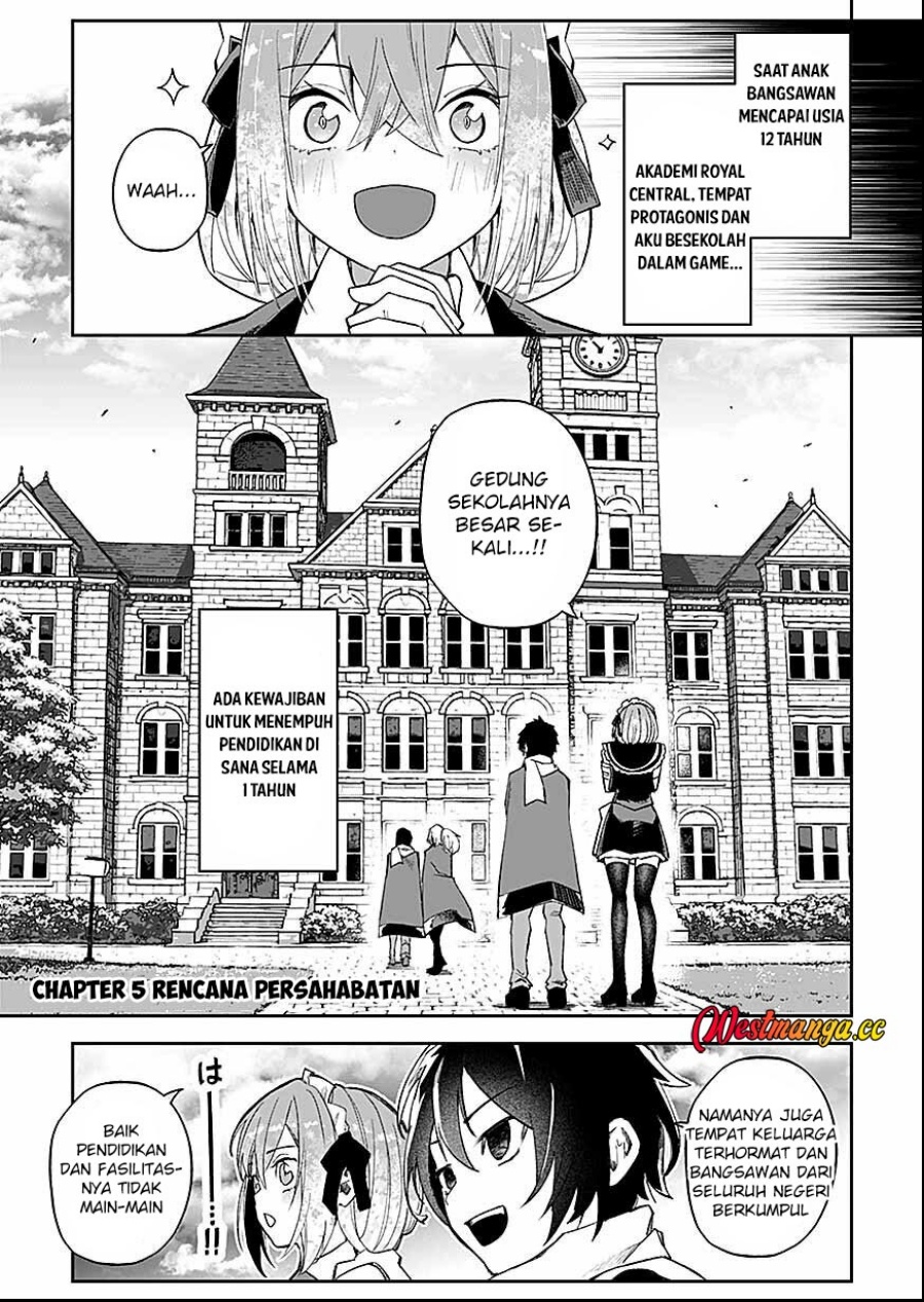 Baca Saiyakkyuu Skill “Boushoku Maou” Mochi No Akuyaku Kizoku Ni Tensei Shimashita Ga, Shokei Saretakunai Node Skill Wo Kakushite Hitasura Doryoku Shimasu Chapter 5 Bahasa Indonesia page 8