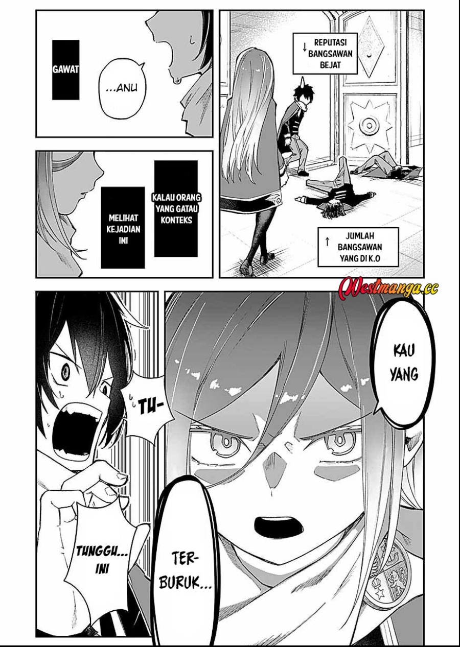 Baca Saiyakkyuu Skill “Boushoku Maou” Mochi No Akuyaku Kizoku Ni Tensei Shimashita Ga, Shokei Saretakunai Node Skill Wo Kakushite Hitasura Doryoku Shimasu Chapter 5 Bahasa Indonesia page 58