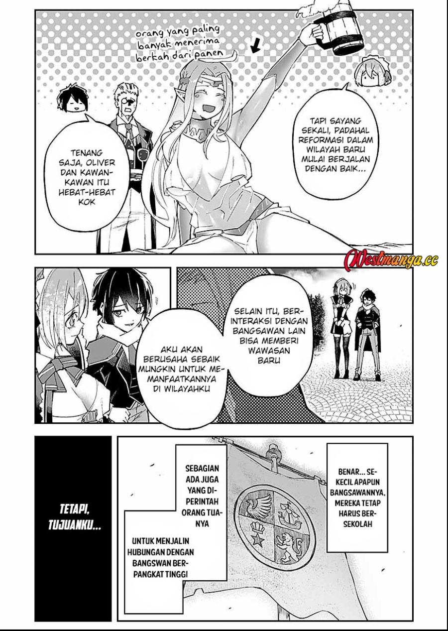 Baca Saiyakkyuu Skill “Boushoku Maou” Mochi No Akuyaku Kizoku Ni Tensei Shimashita Ga, Shokei Saretakunai Node Skill Wo Kakushite Hitasura Doryoku Shimasu Chapter 5 Bahasa Indonesia page 12