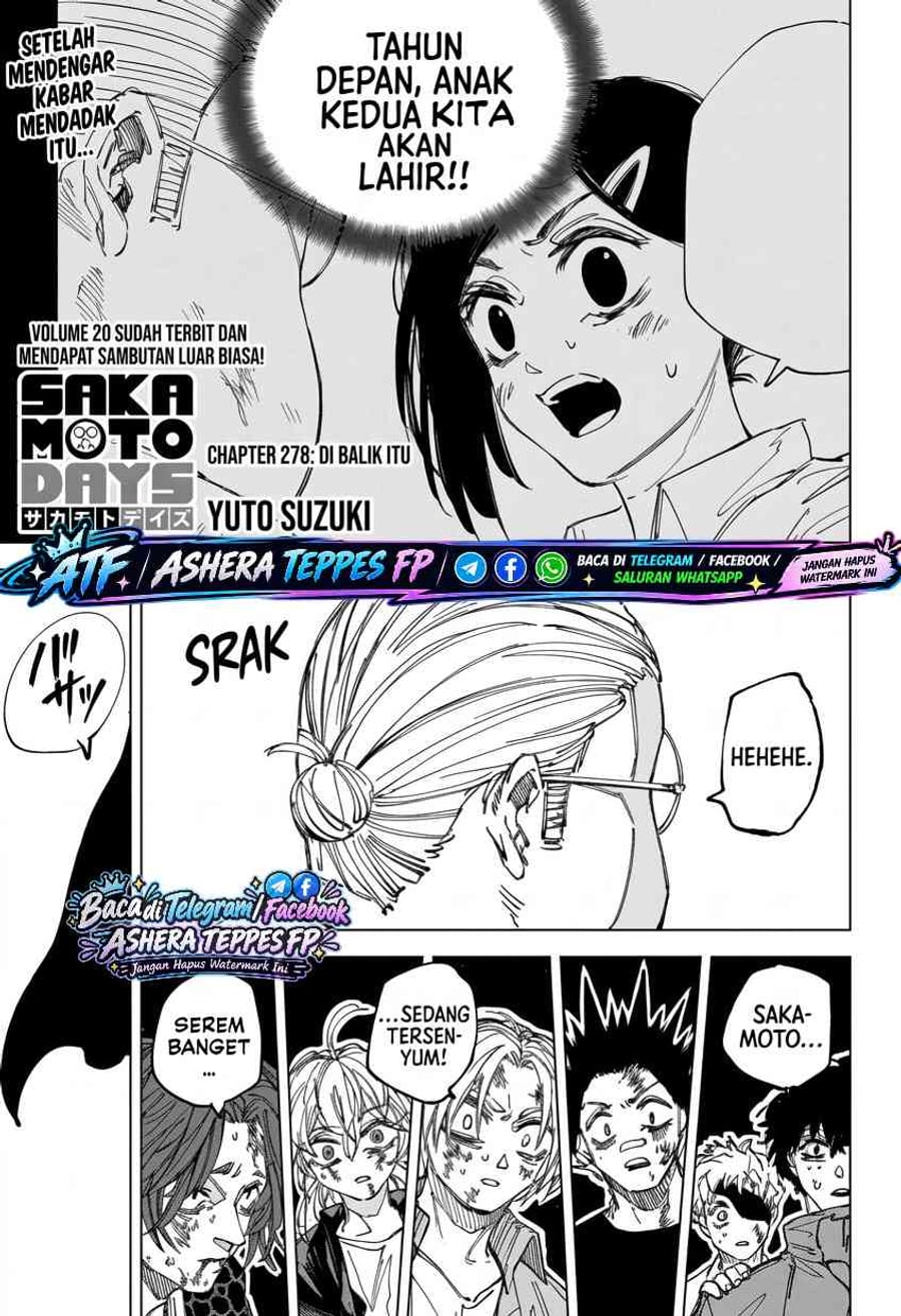 Sakamoto Days Chapter 278 - Page 1