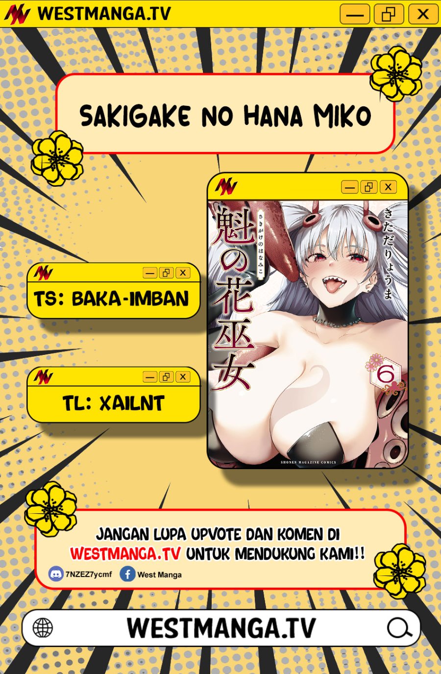 Baca Sakigake no Hana Miko - Chapter 72 halaman 3
