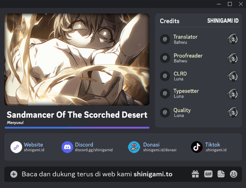 Baca Sandmancer Of The Scorched Desert - Chapter 1 halaman 1