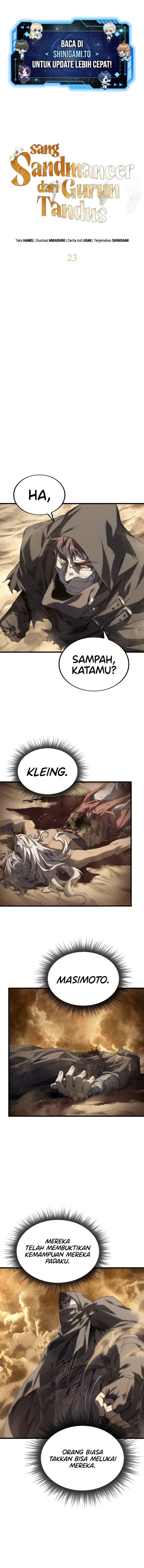 Baca Sandmancer Of The Scorched Desert - Chapter 23 halaman 2