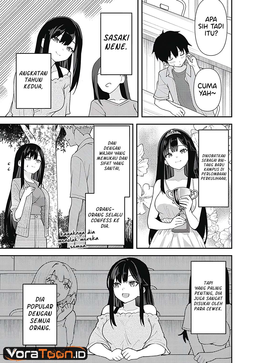 Baca Sasayaki Sasaru Sasaki-san Chapter 1 Bahasa Indonesia page 24