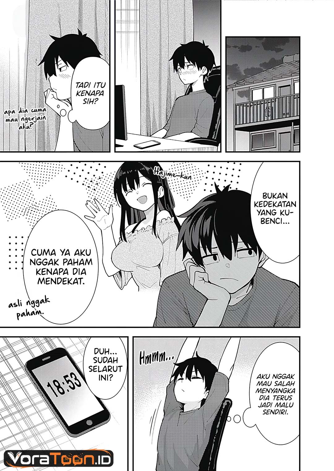 Baca Sasayaki Sasaru Sasaki-san Chapter 1 Bahasa Indonesia page 44