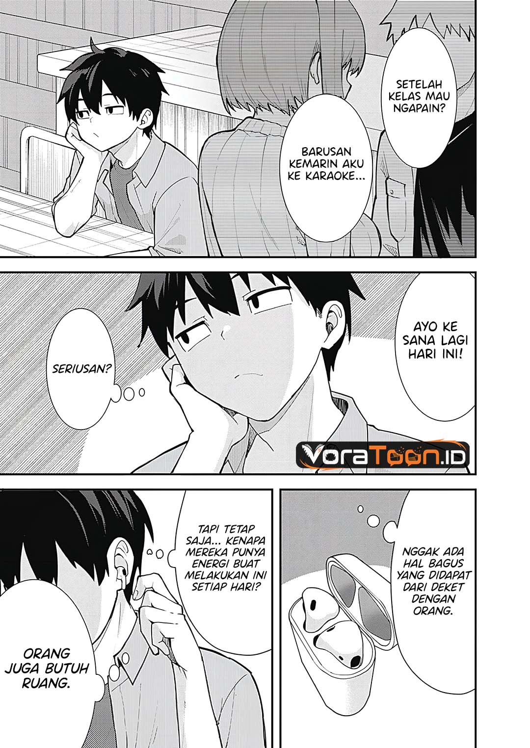 Baca Sasayaki Sasaru Sasaki-san Chapter 1 Bahasa Indonesia page 12