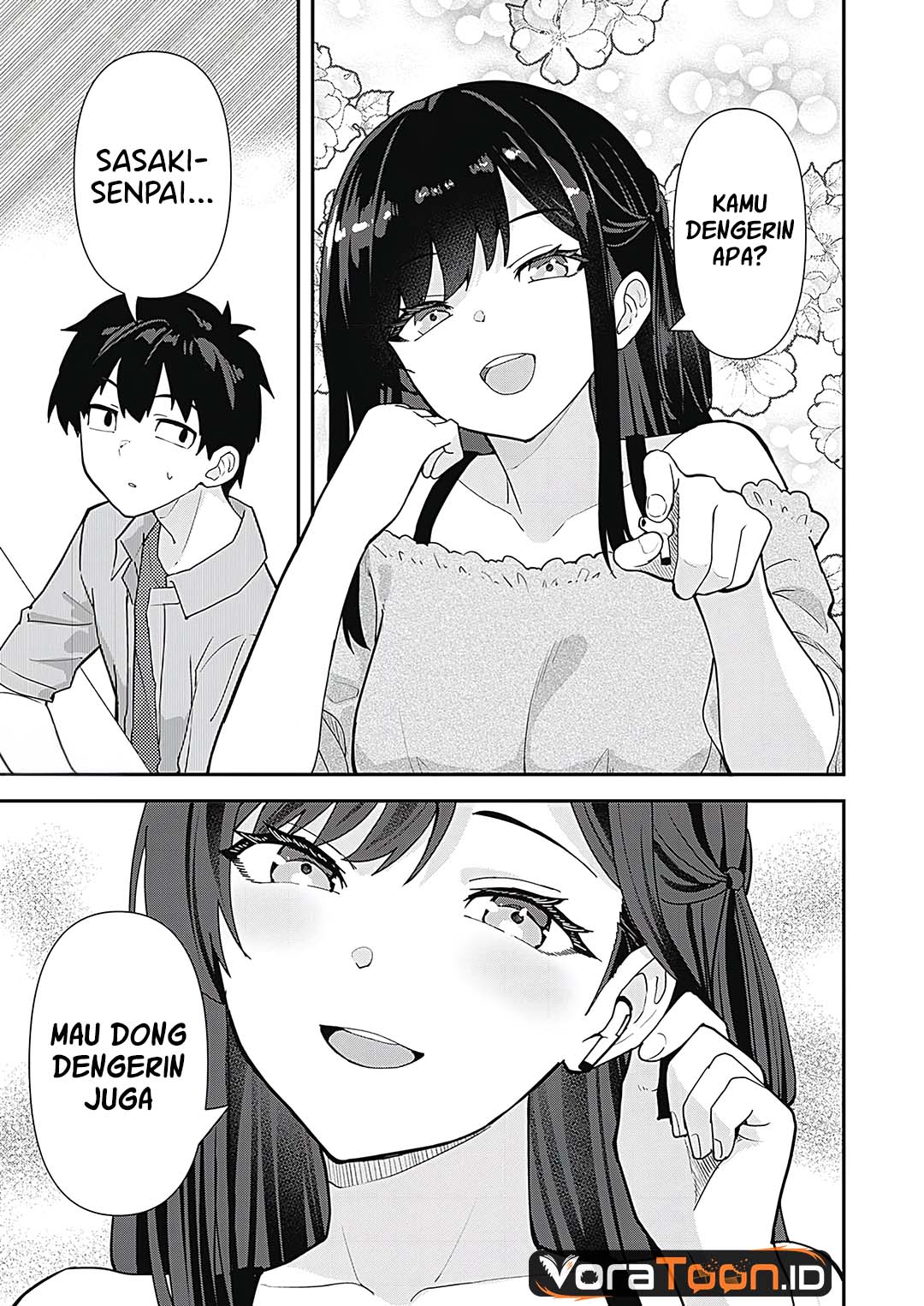 Baca Sasayaki Sasaru Sasaki-san Chapter 1 Bahasa Indonesia page 16