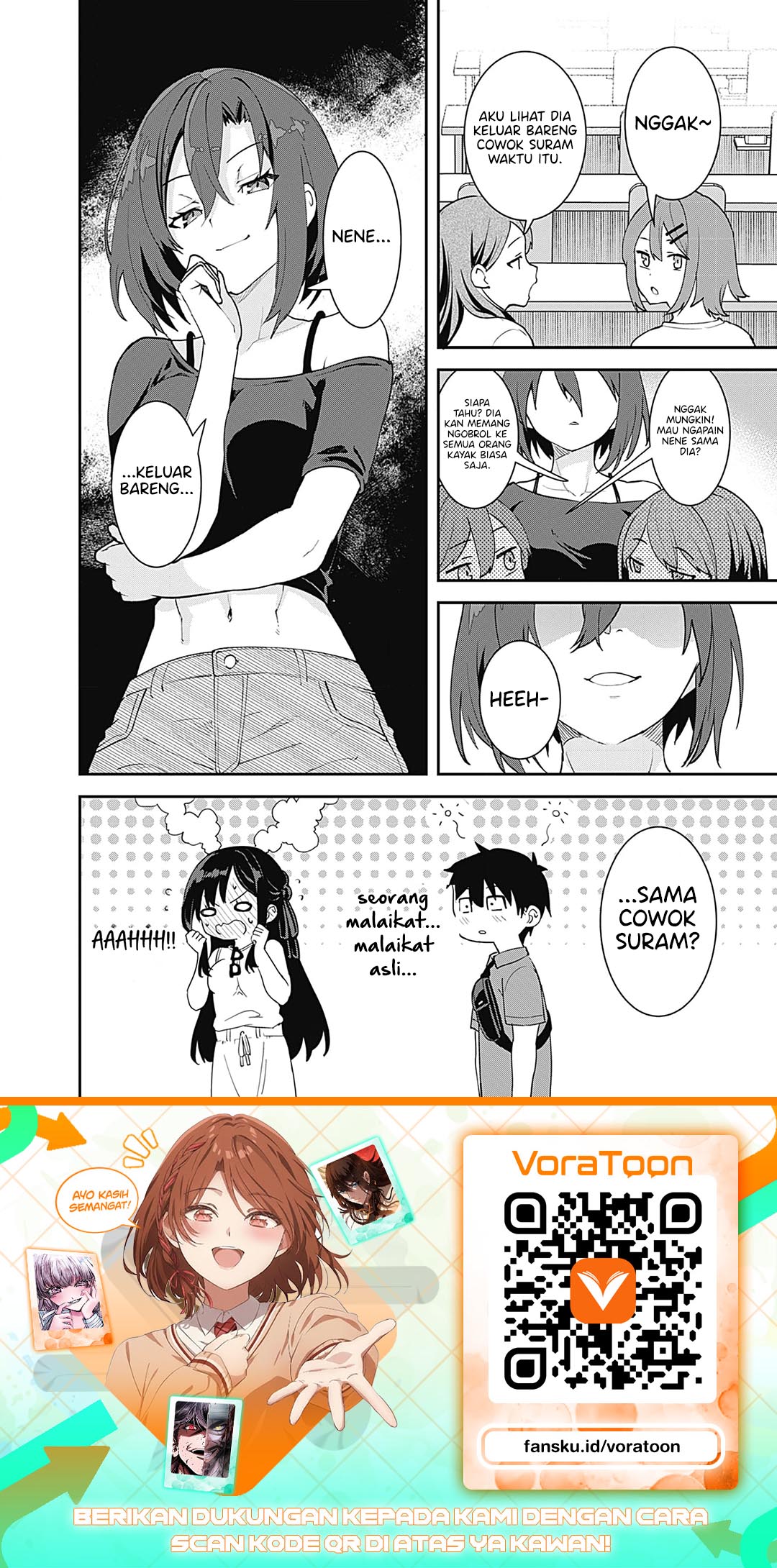 Baca Sasayaki Sasaru Sasaki-san Chapter 2 Bahasa Indonesia page 54