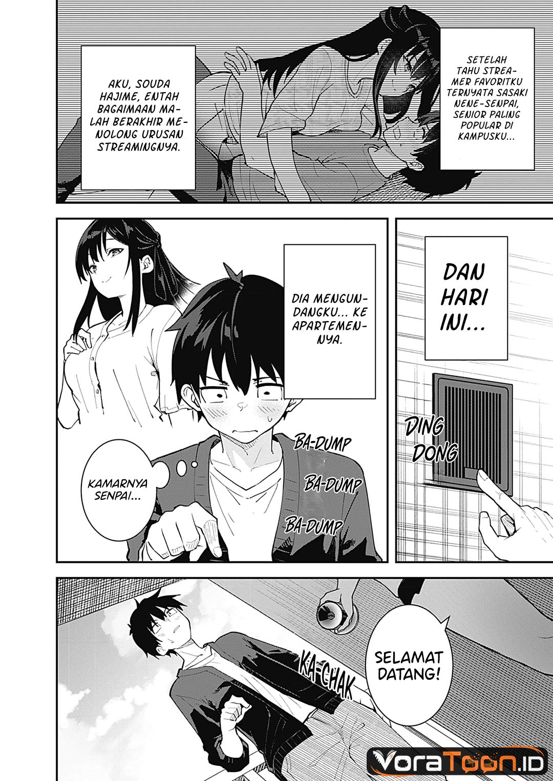 Baca Sasayaki Sasaru Sasaki-san Chapter 2 Bahasa Indonesia page 10