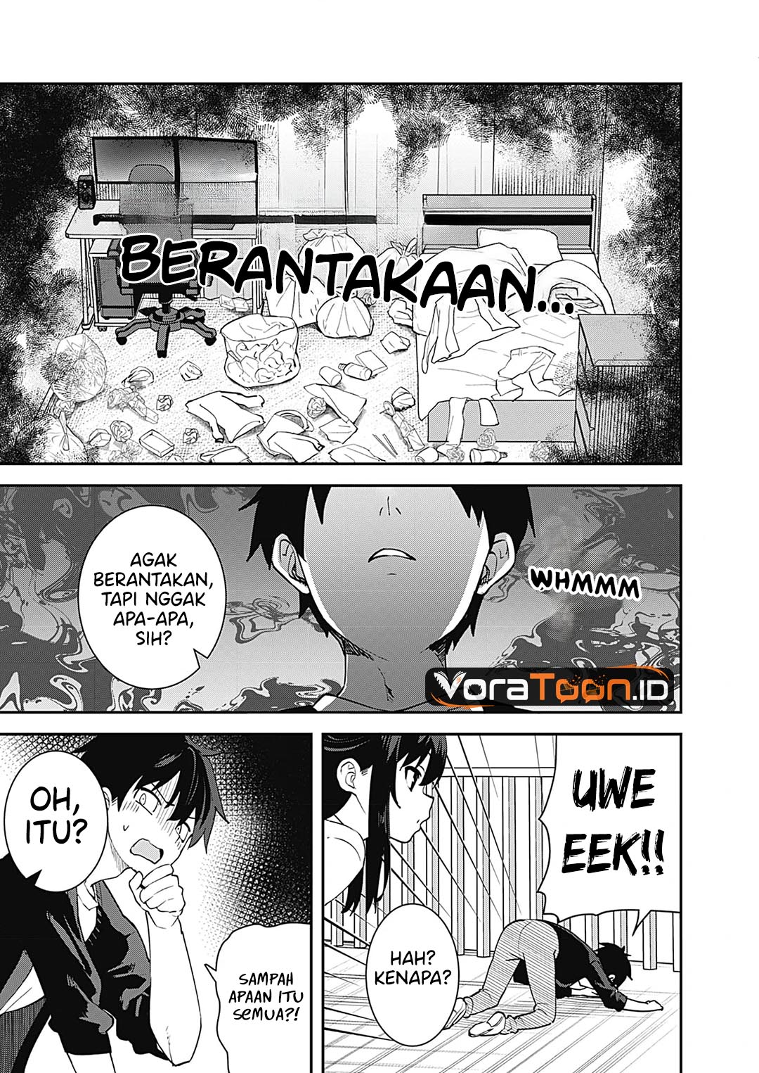 Baca Sasayaki Sasaru Sasaki-san Chapter 2 Bahasa Indonesia page 16