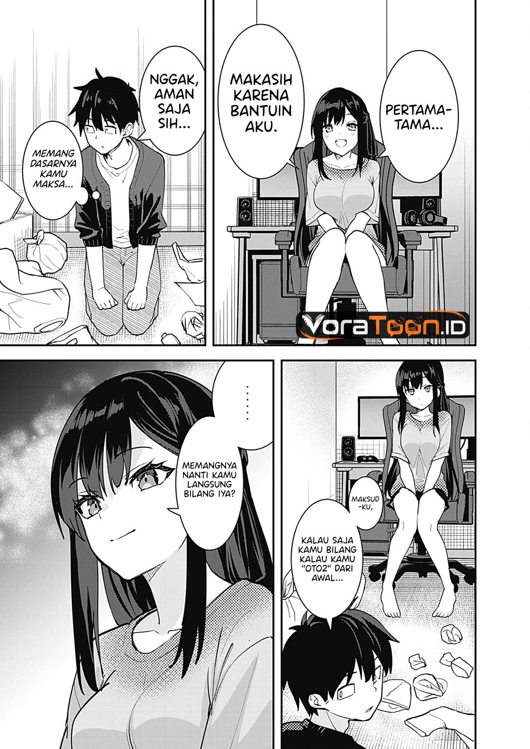 Baca Sasayaki Sasaru Sasaki-san Chapter 2 Bahasa Indonesia page 20