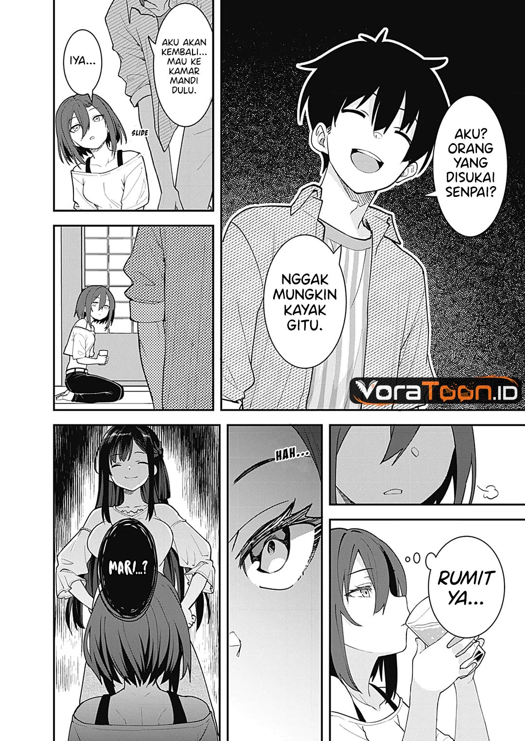 Baca Sasayaki Sasaru Sasaki-san Chapter 3 Bahasa Indonesia page 38
