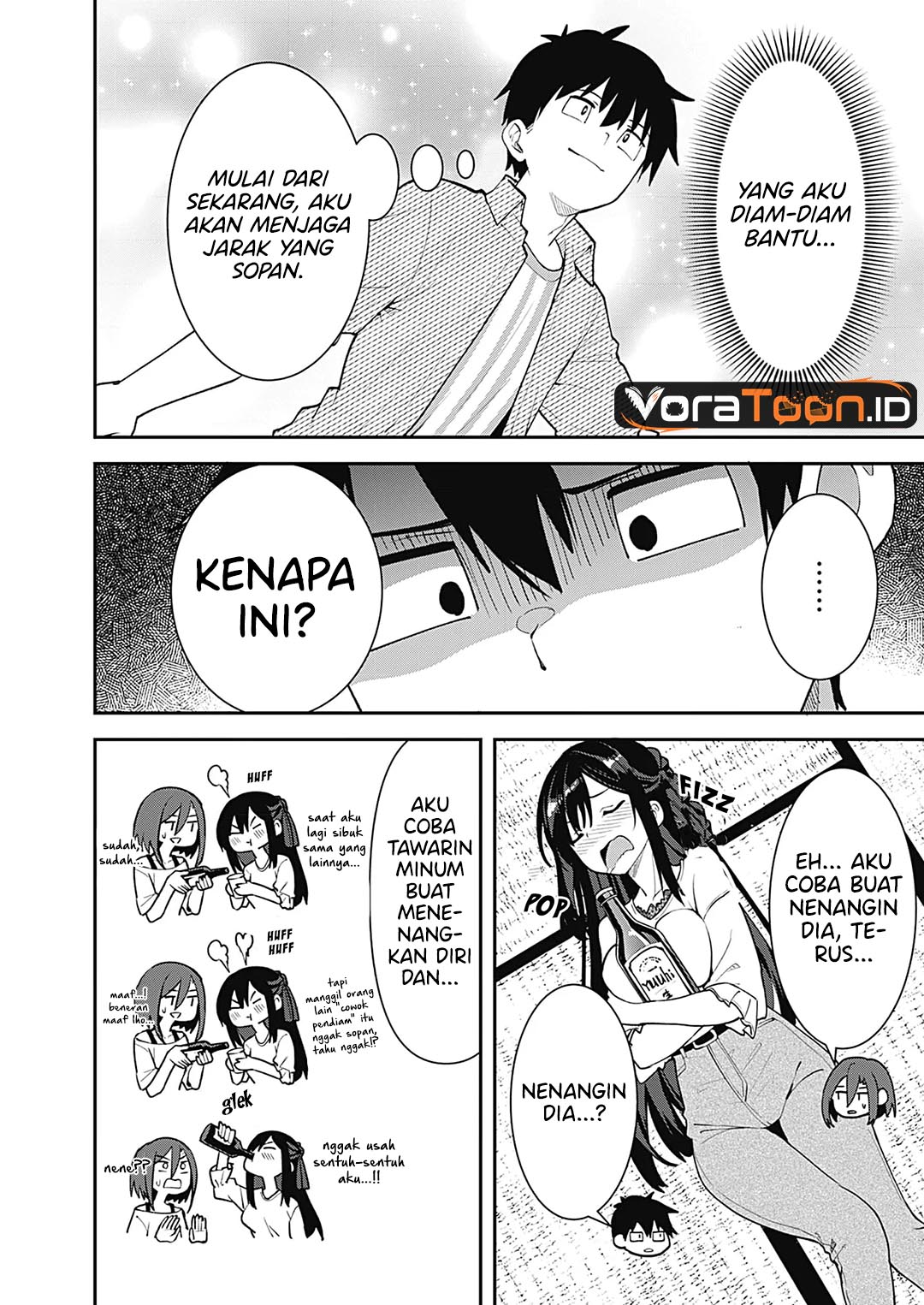 Baca Sasayaki Sasaru Sasaki-san Chapter 3 Bahasa Indonesia page 42