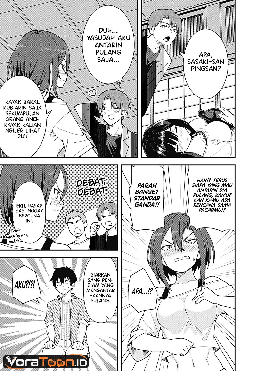 Baca Sasayaki Sasaru Sasaki-san Chapter 3 Bahasa Indonesia page 44