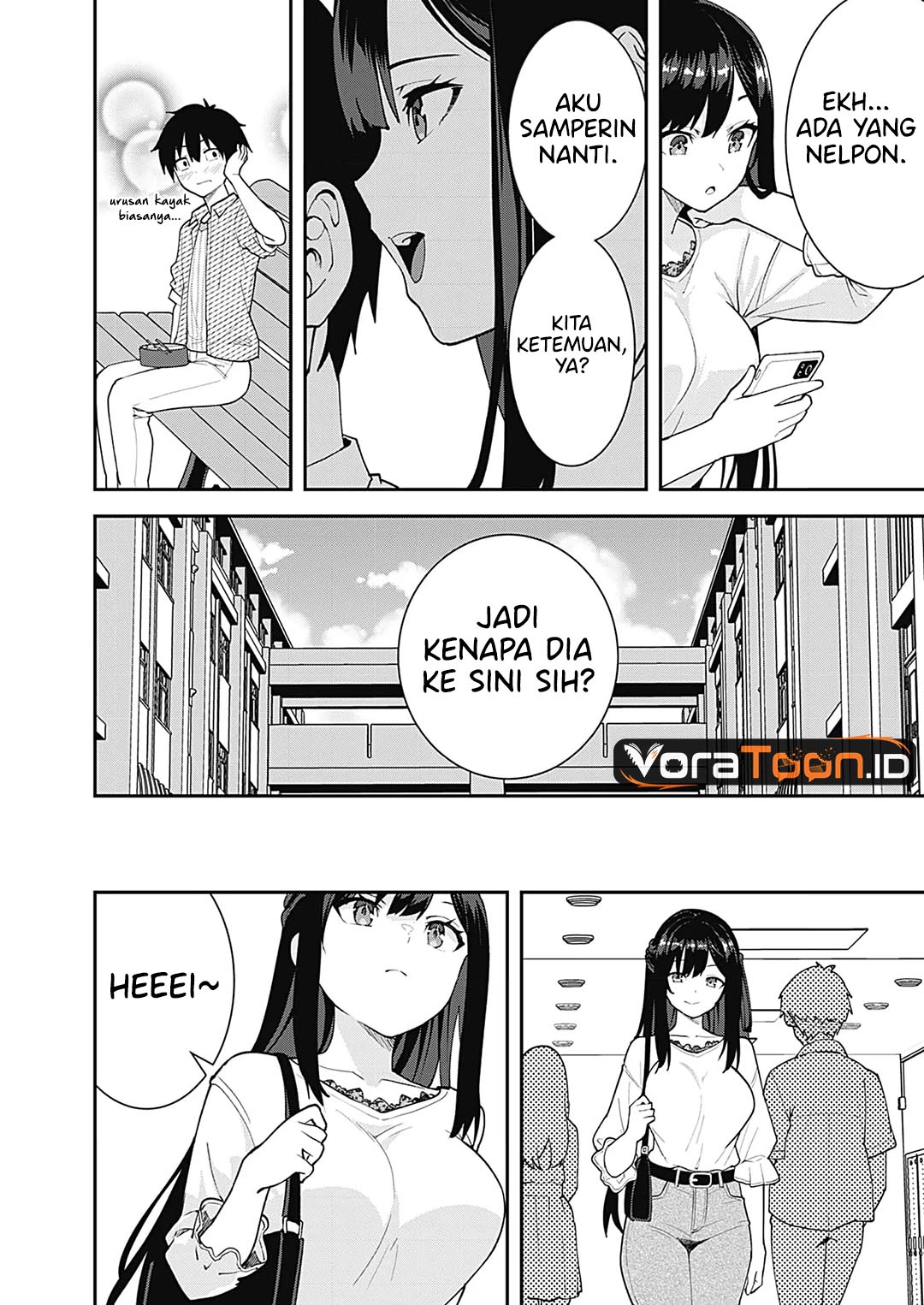 Baca Sasayaki Sasaru Sasaki-san Chapter 3 Bahasa Indonesia page 18