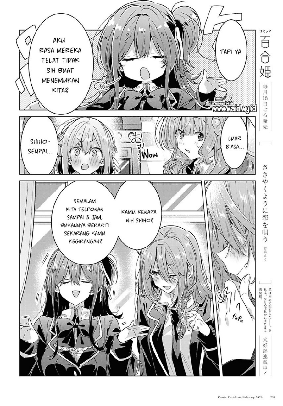 Baca Sasayaku you ni koi wo utau - Chapter 61 halaman 8