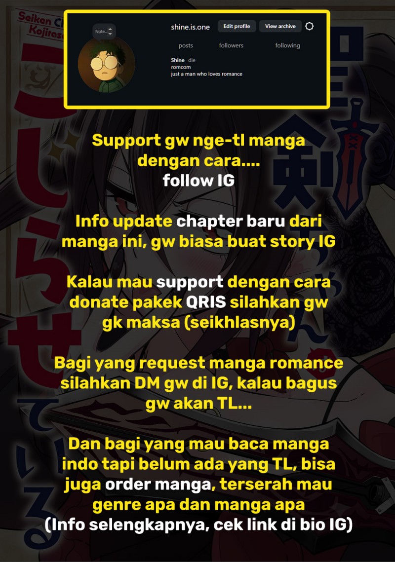 Baca Seiken-chan wa Kojirasete Iru - Chapter 2 halaman 49