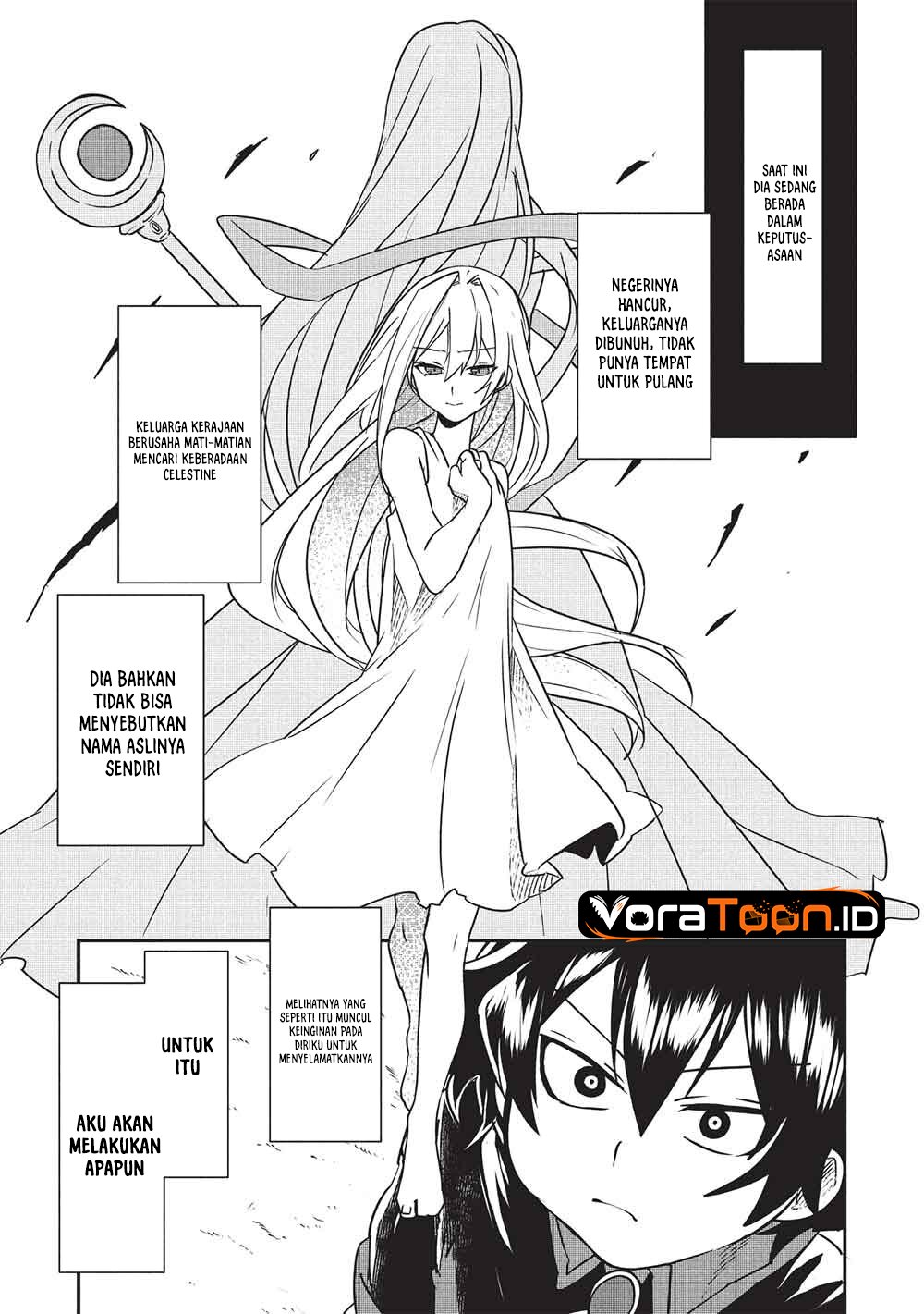 Baca Sekai Saikyou no Honnou Mahoutsukai Chapter 1 Bahasa Indonesia page 56