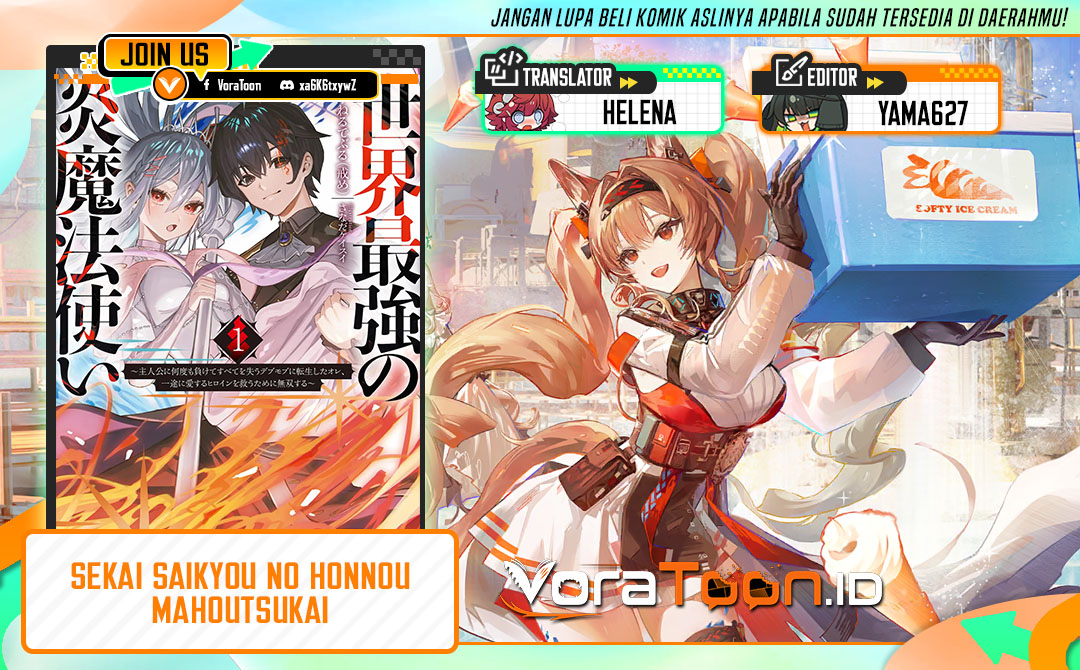 Baca Sekai Saikyou no Honnou Mahoutsukai Chapter 2 Bahasa Indonesia page 6