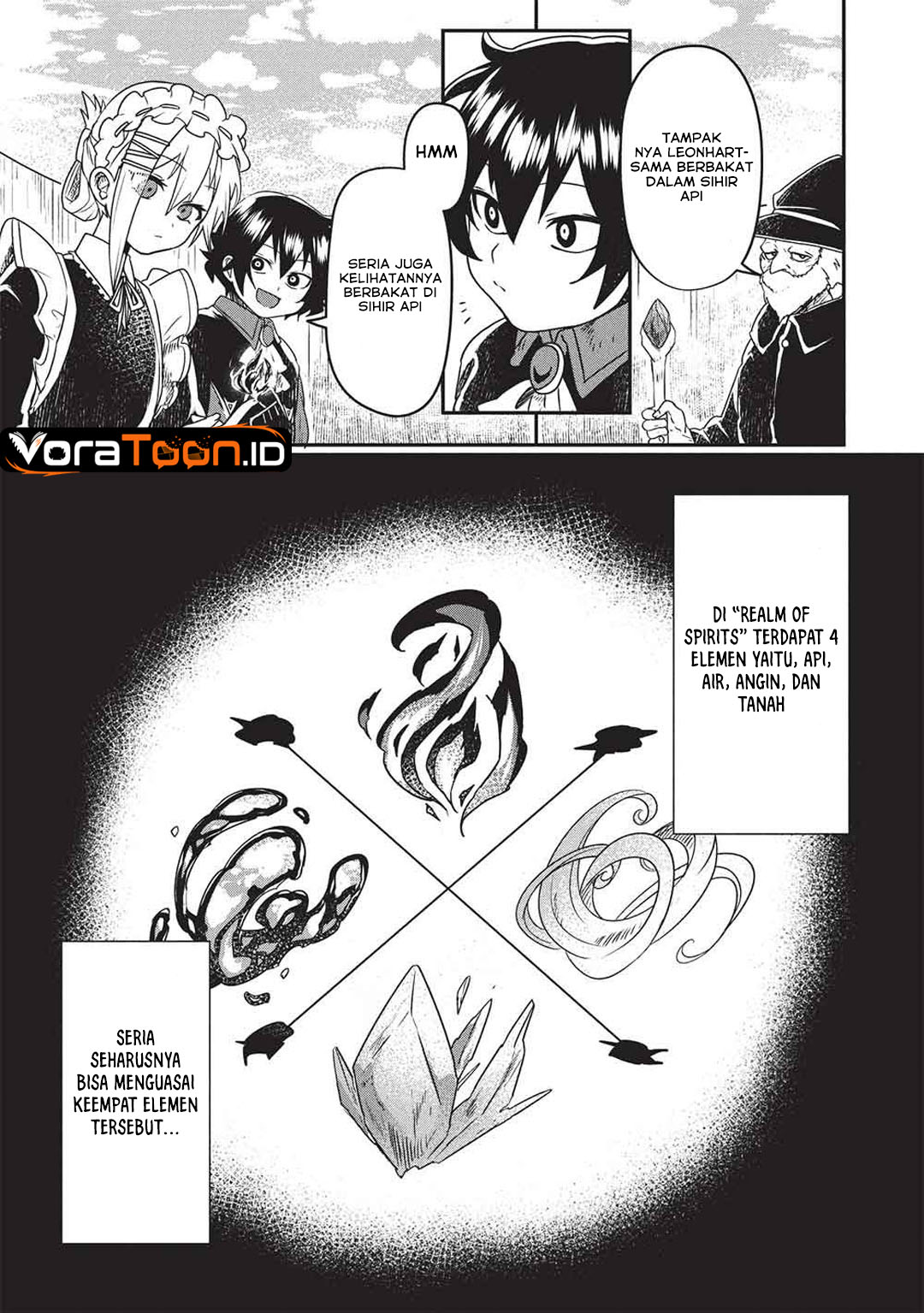 Baca Sekai Saikyou no Honnou Mahoutsukai Chapter 2 Bahasa Indonesia page 36