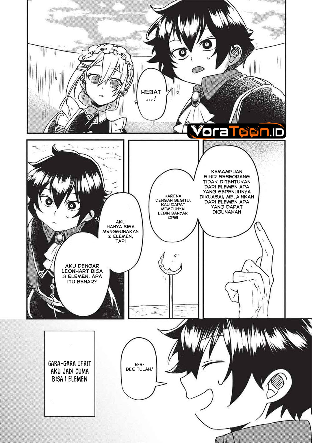 Baca Sekai Saikyou no Honnou Mahoutsukai Chapter 2 Bahasa Indonesia page 44