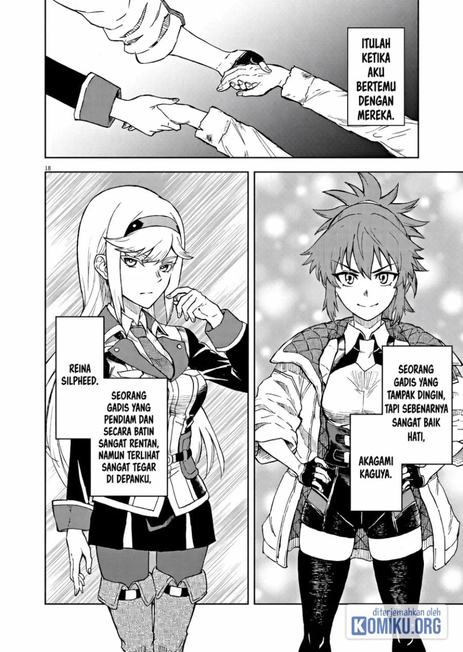 Halaman 16 dari Sekai Saikyou no Kishi wa, Kanarazu Shinu Heroine wo Sukuu Tame Isekai Demo Saikyou no Kishi to Naru ~Ryoutei ni Hana wo, Ryoute ni Ken wo~ Chapter 1