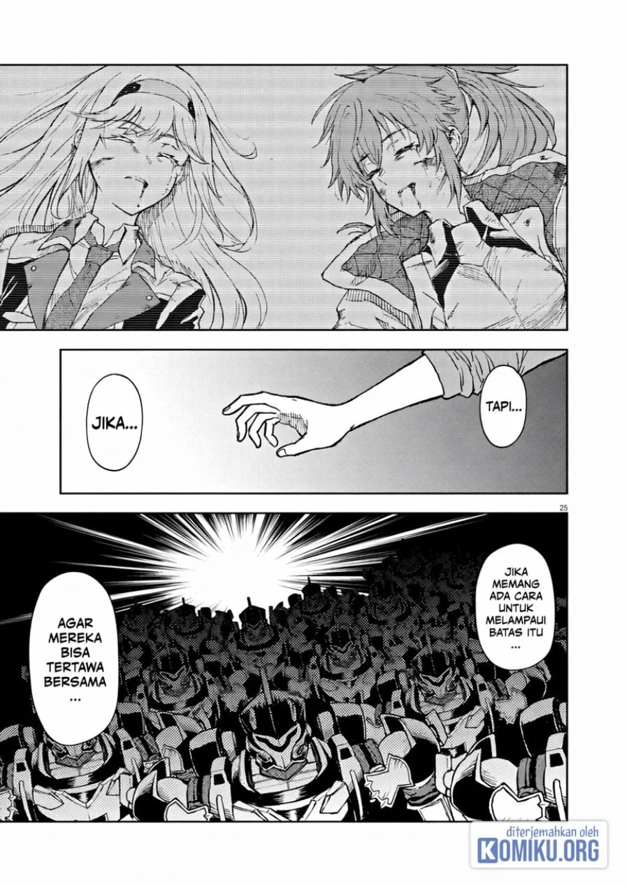 Halaman 23 dari Sekai Saikyou no Kishi wa, Kanarazu Shinu Heroine wo Sukuu Tame Isekai Demo Saikyou no Kishi to Naru ~Ryoutei ni Hana wo, Ryoute ni Ken wo~ Chapter 1