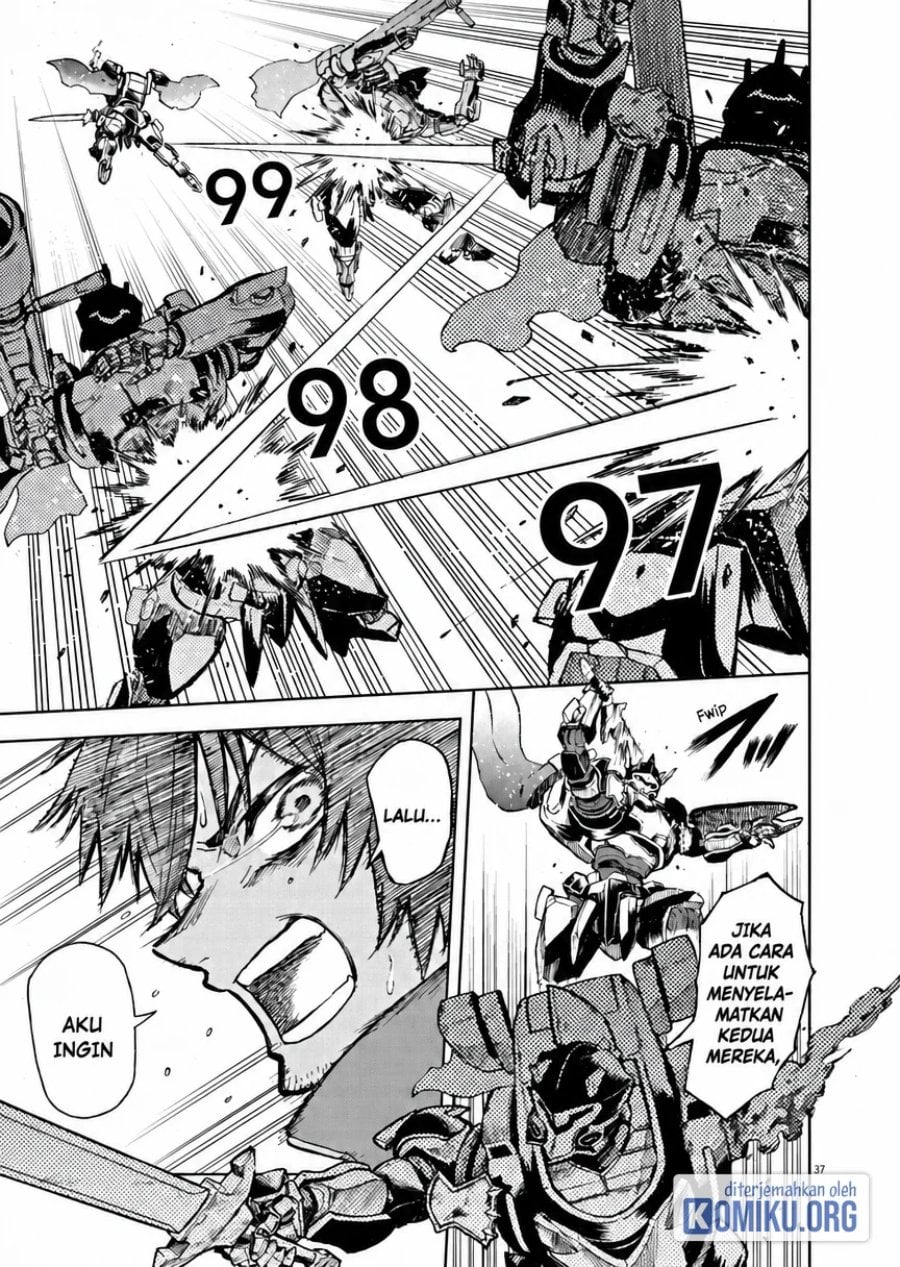 Halaman 35 dari Sekai Saikyou no Kishi wa, Kanarazu Shinu Heroine wo Sukuu Tame Isekai Demo Saikyou no Kishi to Naru ~Ryoutei ni Hana wo, Ryoute ni Ken wo~ Chapter 1