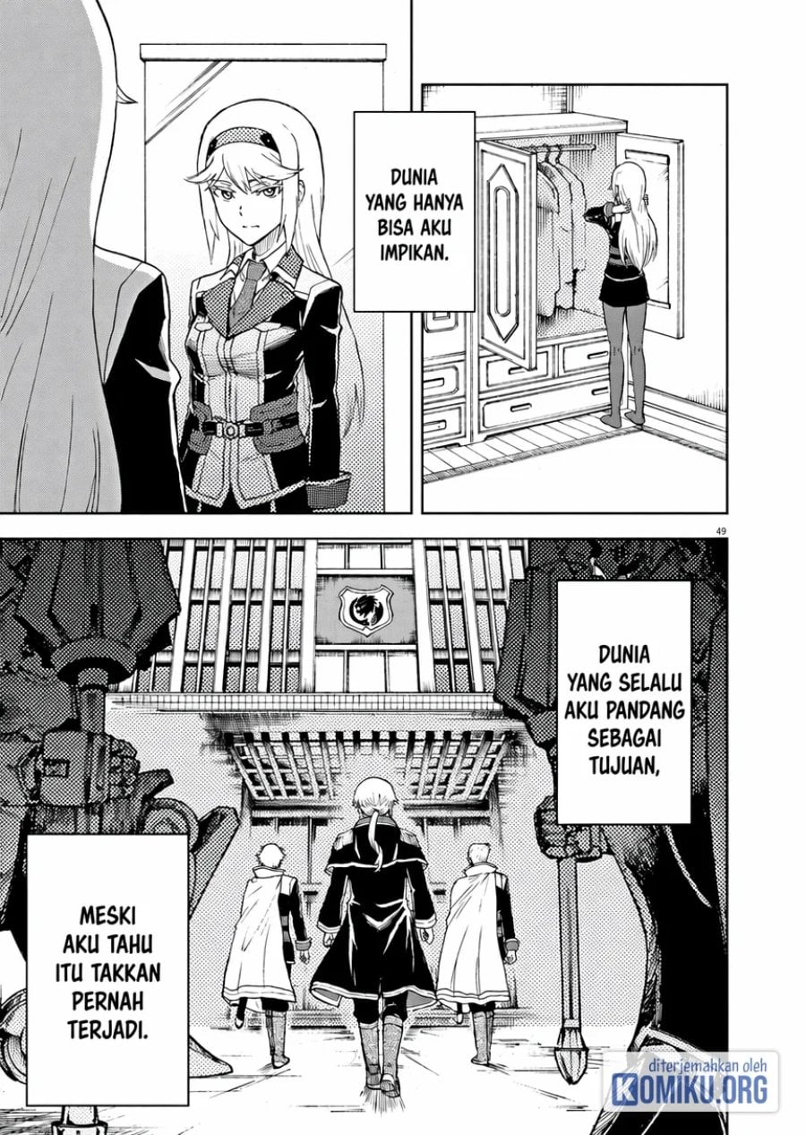 Halaman 46 dari Sekai Saikyou no Kishi wa, Kanarazu Shinu Heroine wo Sukuu Tame Isekai Demo Saikyou no Kishi to Naru ~Ryoutei ni Hana wo, Ryoute ni Ken wo~ Chapter 1