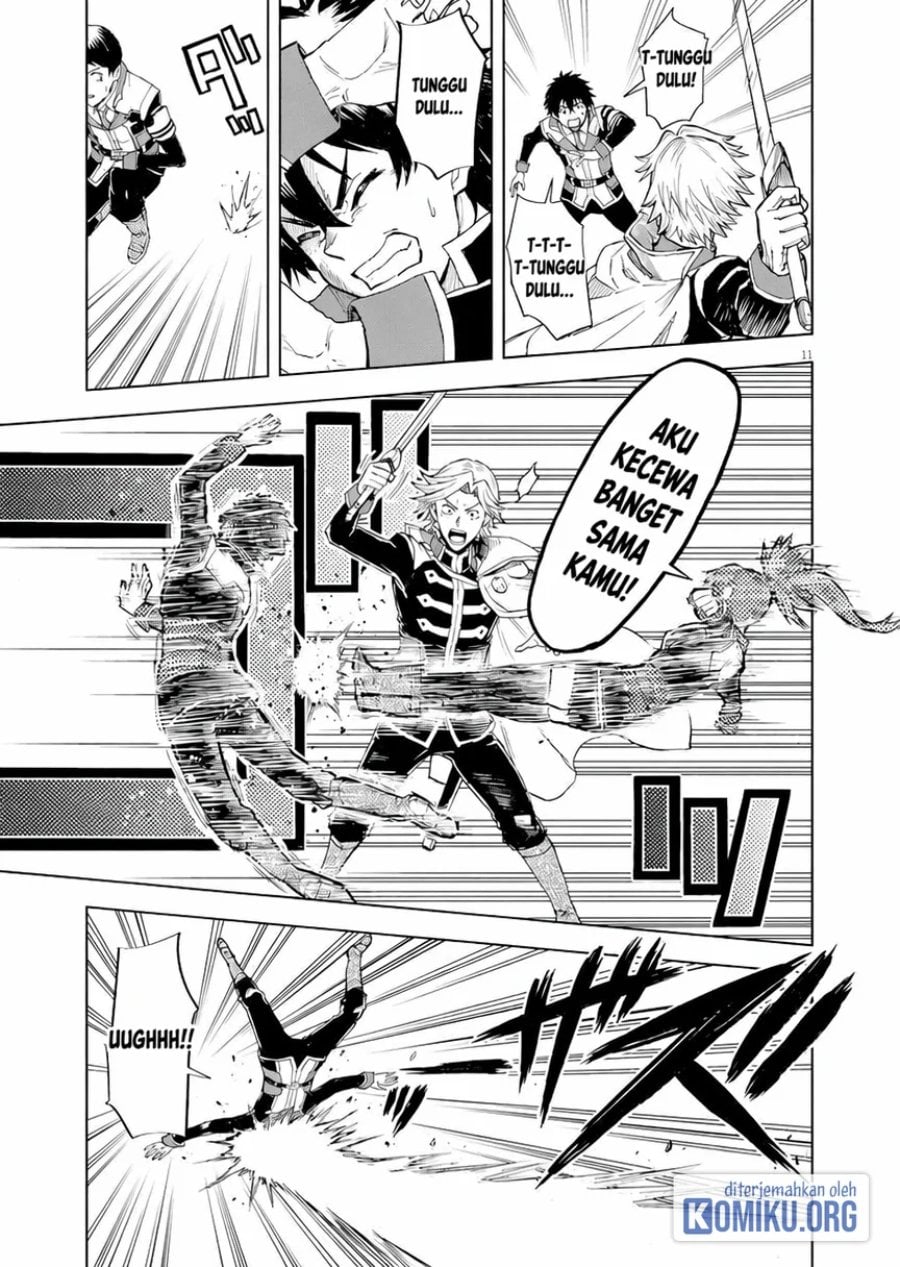 Halaman 11 dari Sekai Saikyou no Kishi wa, Kanarazu Shinu Heroine wo Sukuu Tame Isekai Demo Saikyou no Kishi to Naru ~Ryoutei ni Hana wo, Ryoute ni Ken wo~ Chapter 2