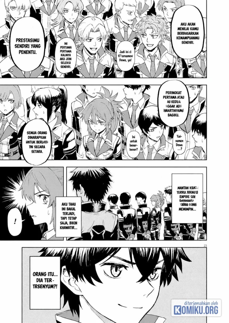 Halaman 23 dari Sekai Saikyou no Kishi wa, Kanarazu Shinu Heroine wo Sukuu Tame Isekai Demo Saikyou no Kishi to Naru ~Ryoutei ni Hana wo, Ryoute ni Ken wo~ Chapter 2