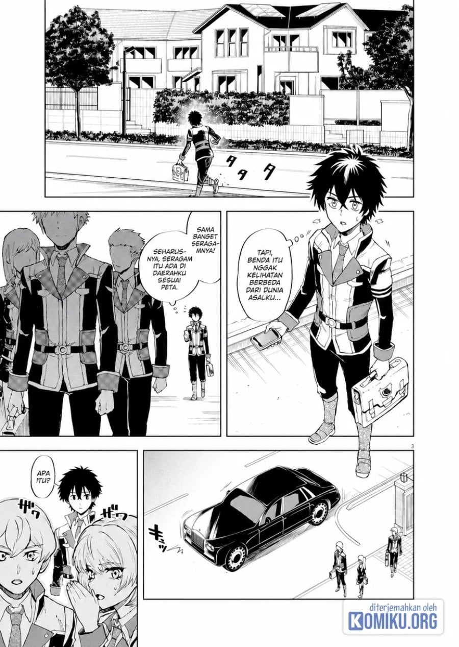 Halaman 3 dari Sekai Saikyou no Kishi wa, Kanarazu Shinu Heroine wo Sukuu Tame Isekai Demo Saikyou no Kishi to Naru ~Ryoutei ni Hana wo, Ryoute ni Ken wo~ Chapter 2