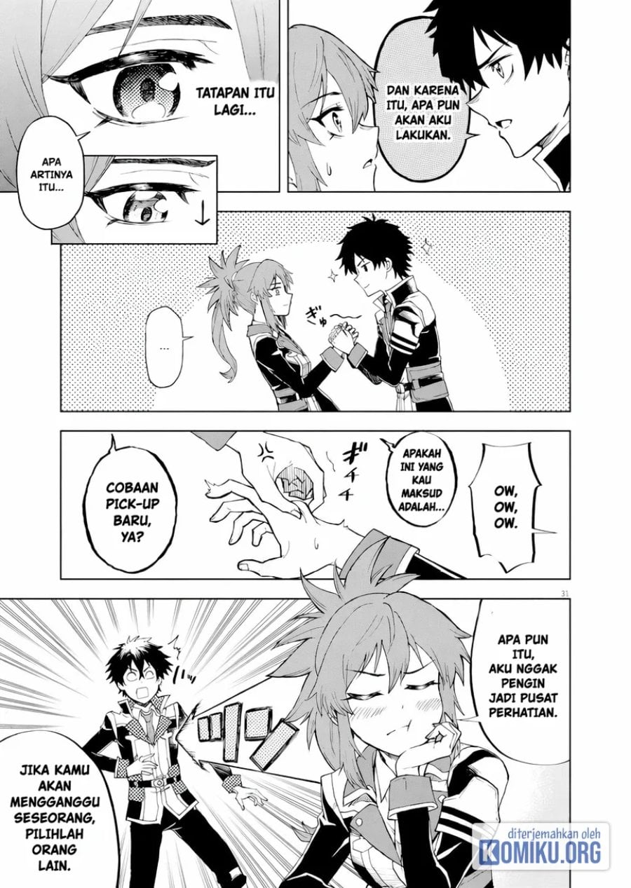 Halaman 31 dari Sekai Saikyou no Kishi wa, Kanarazu Shinu Heroine wo Sukuu Tame Isekai Demo Saikyou no Kishi to Naru ~Ryoutei ni Hana wo, Ryoute ni Ken wo~ Chapter 2