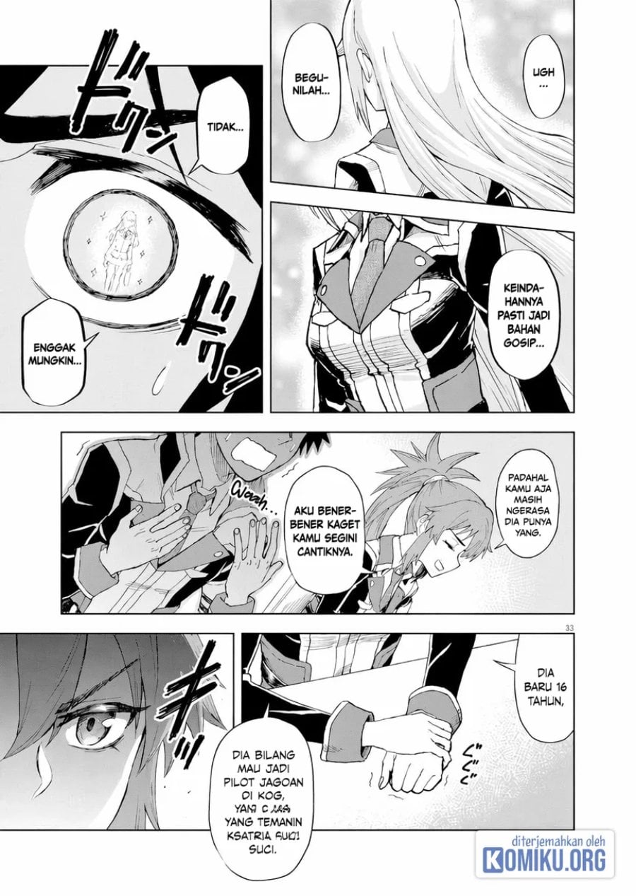 Halaman 33 dari Sekai Saikyou no Kishi wa, Kanarazu Shinu Heroine wo Sukuu Tame Isekai Demo Saikyou no Kishi to Naru ~Ryoutei ni Hana wo, Ryoute ni Ken wo~ Chapter 2