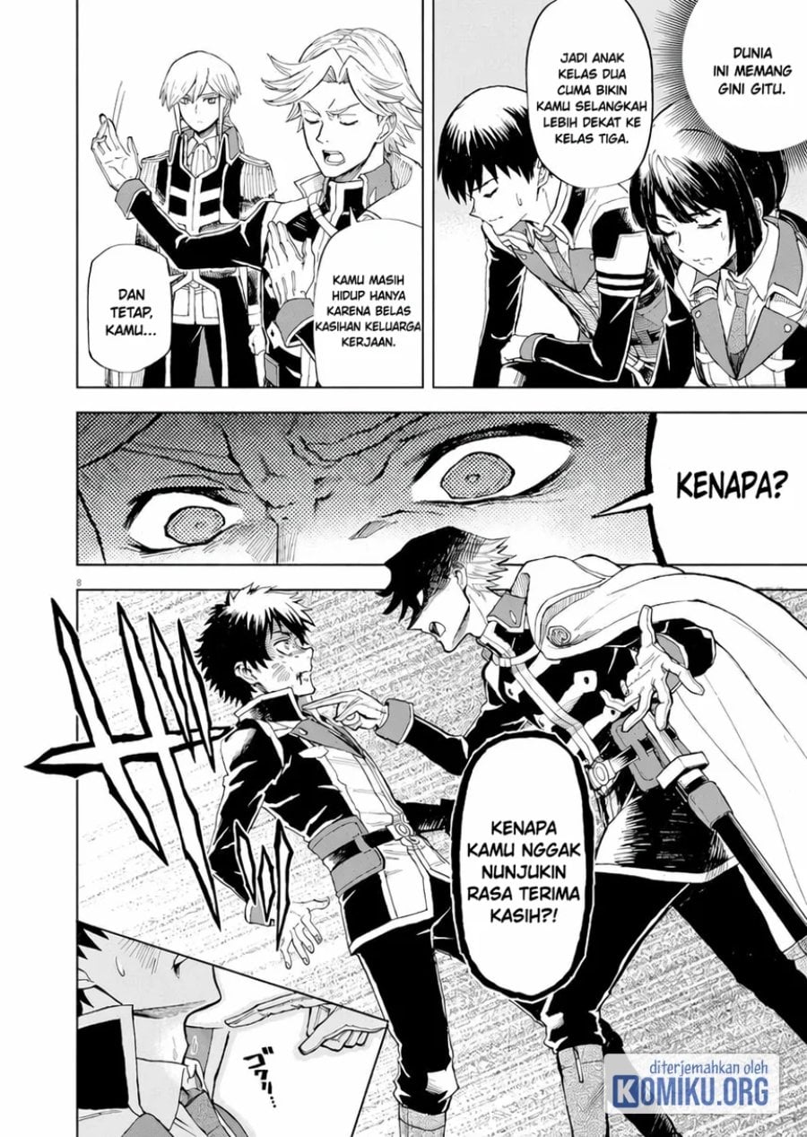 Halaman 8 dari Sekai Saikyou no Kishi wa, Kanarazu Shinu Heroine wo Sukuu Tame Isekai Demo Saikyou no Kishi to Naru ~Ryoutei ni Hana wo, Ryoute ni Ken wo~ Chapter 2