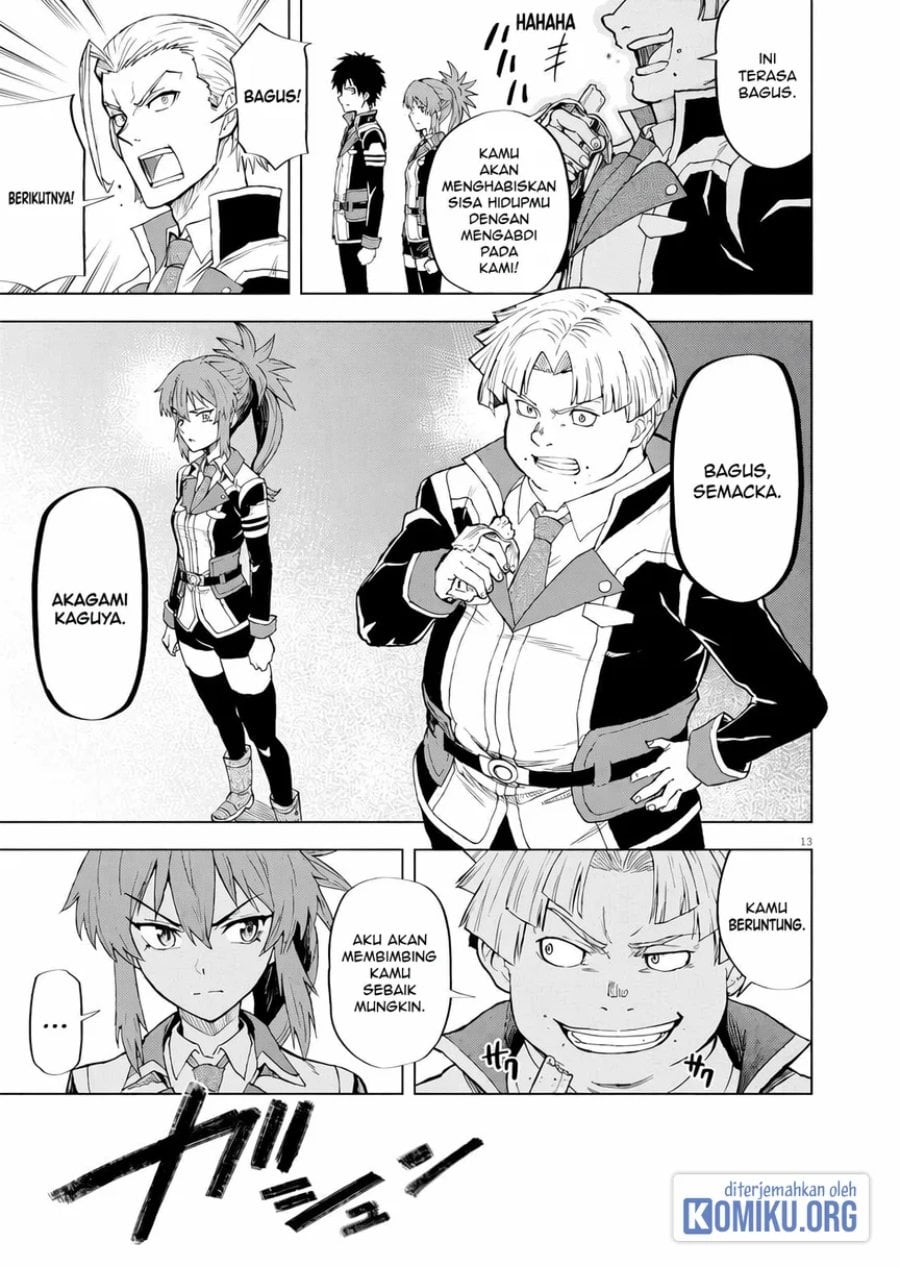 Halaman 13 dari Sekai Saikyou no Kishi wa, Kanarazu Shinu Heroine wo Sukuu Tame Isekai Demo Saikyou no Kishi to Naru ~Ryoutei ni Hana wo, Ryoute ni Ken wo~ Chapter 3