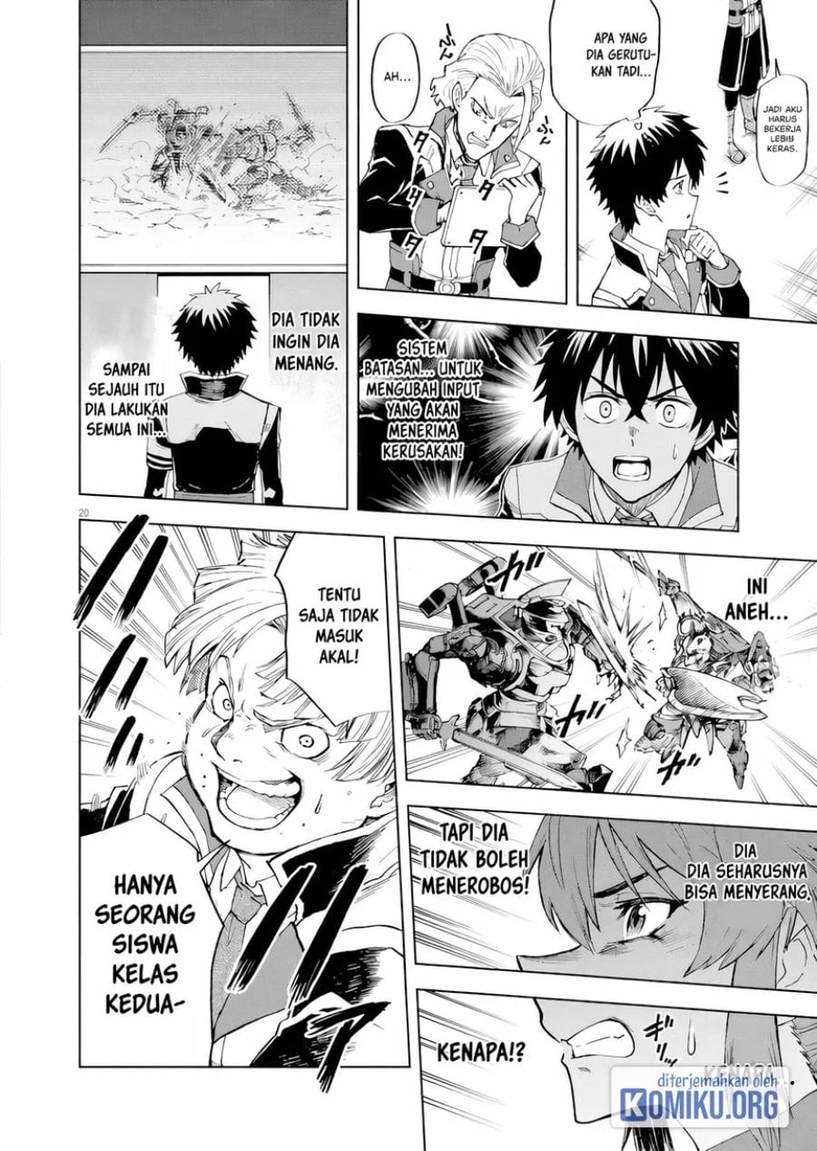 Halaman 20 dari Sekai Saikyou no Kishi wa, Kanarazu Shinu Heroine wo Sukuu Tame Isekai Demo Saikyou no Kishi to Naru ~Ryoutei ni Hana wo, Ryoute ni Ken wo~ Chapter 3
