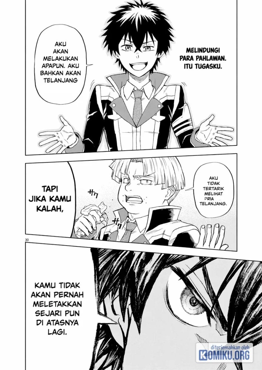 Halaman 30 dari Sekai Saikyou no Kishi wa, Kanarazu Shinu Heroine wo Sukuu Tame Isekai Demo Saikyou no Kishi to Naru ~Ryoutei ni Hana wo, Ryoute ni Ken wo~ Chapter 3