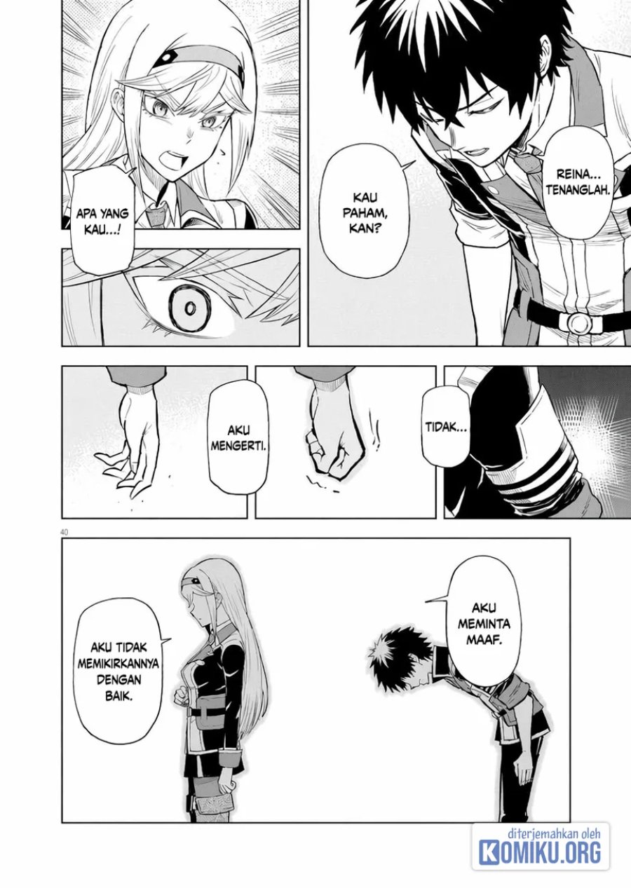 Halaman 38 dari Sekai Saikyou no Kishi wa, Kanarazu Shinu Heroine wo Sukuu Tame Isekai Demo Saikyou no Kishi to Naru ~Ryoutei ni Hana wo, Ryoute ni Ken wo~ Chapter 4