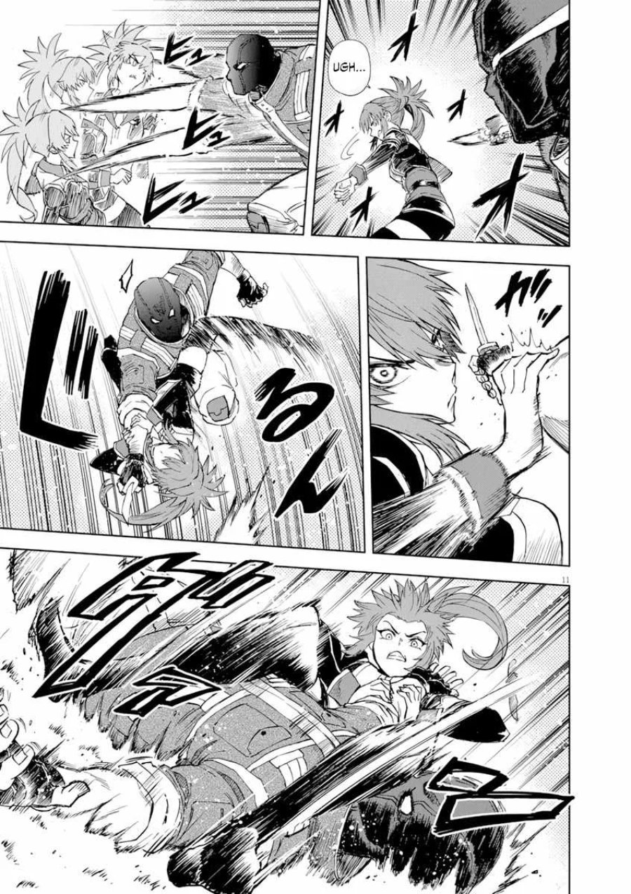Halaman 11 dari Sekai Saikyou no Kishi wa, Kanarazu Shinu Heroine wo Sukuu Tame Isekai Demo Saikyou no Kishi to Naru ~Ryoutei ni Hana wo, Ryoute ni Ken wo~ Chapter 5