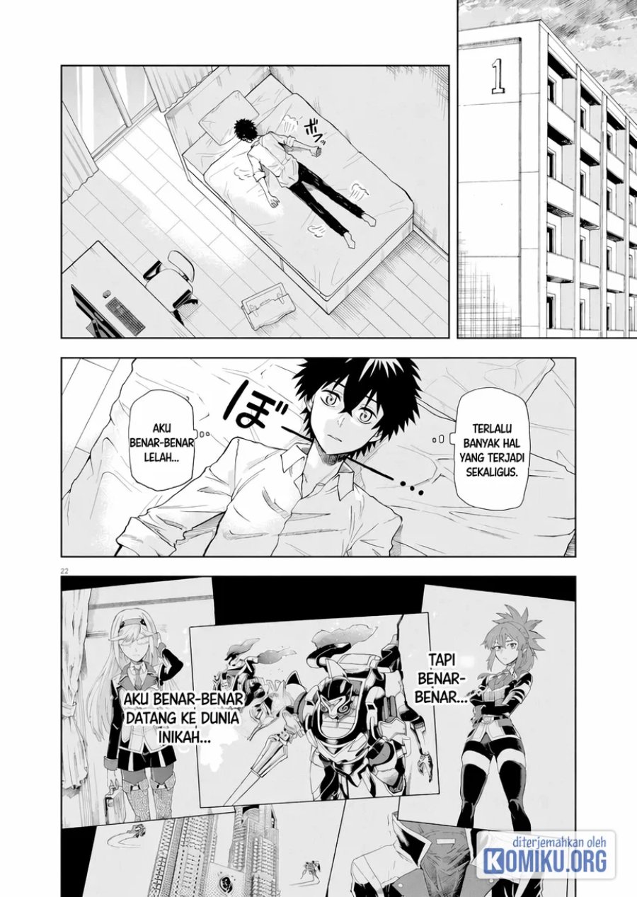 Halaman 22 dari Sekai Saikyou no Kishi wa, Kanarazu Shinu Heroine wo Sukuu Tame Isekai Demo Saikyou no Kishi to Naru ~Ryoutei ni Hana wo, Ryoute ni Ken wo~ Chapter 5