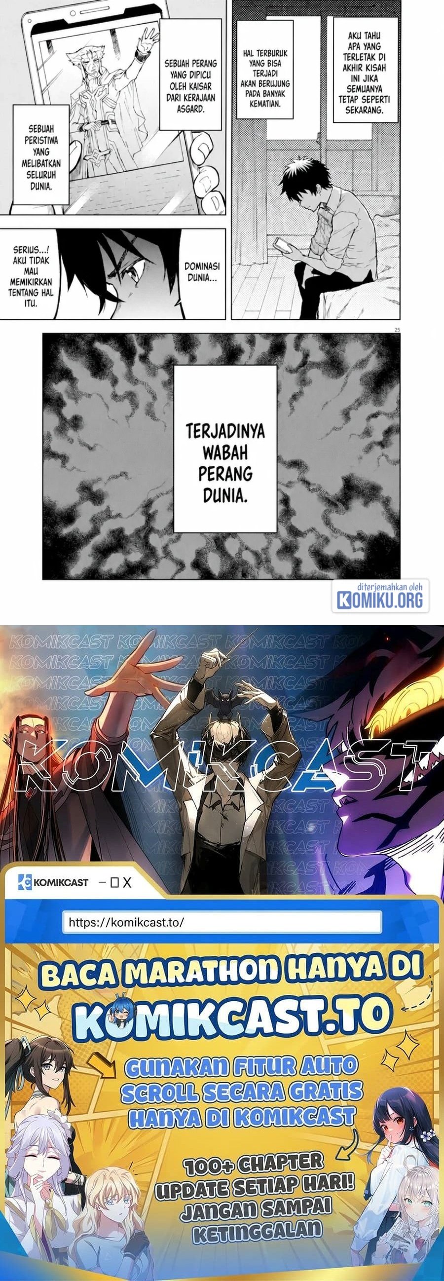 Halaman 25 dari Sekai Saikyou no Kishi wa, Kanarazu Shinu Heroine wo Sukuu Tame Isekai Demo Saikyou no Kishi to Naru ~Ryoutei ni Hana wo, Ryoute ni Ken wo~ Chapter 5