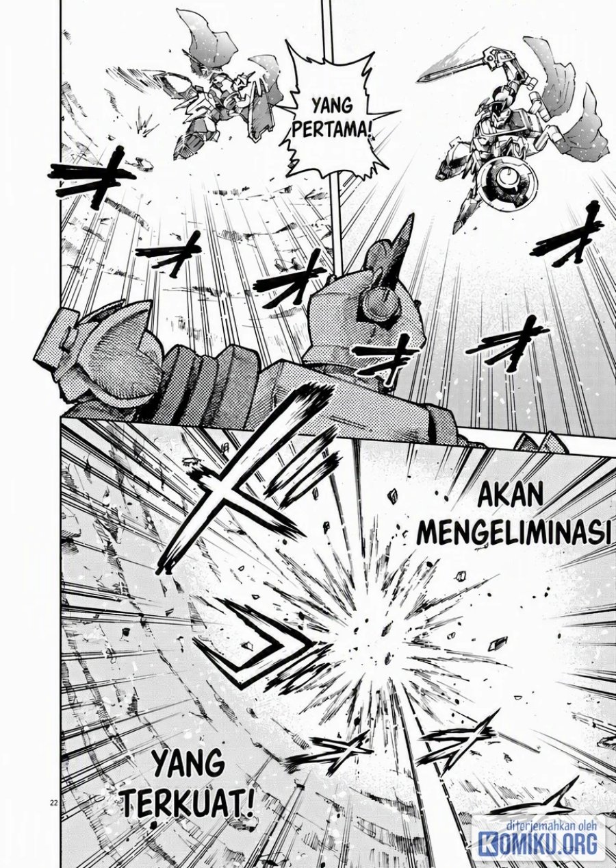 Halaman 22 dari Sekai Saikyou no Kishi wa, Kanarazu Shinu Heroine wo Sukuu Tame Isekai Demo Saikyou no Kishi to Naru ~Ryoutei ni Hana wo, Ryoute ni Ken wo~ Chapter 6