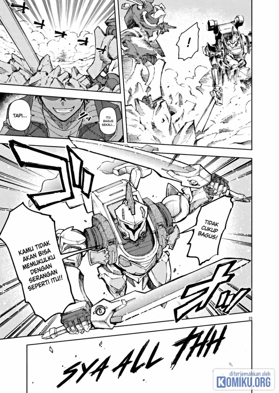 Halaman 23 dari Sekai Saikyou no Kishi wa, Kanarazu Shinu Heroine wo Sukuu Tame Isekai Demo Saikyou no Kishi to Naru ~Ryoutei ni Hana wo, Ryoute ni Ken wo~ Chapter 6