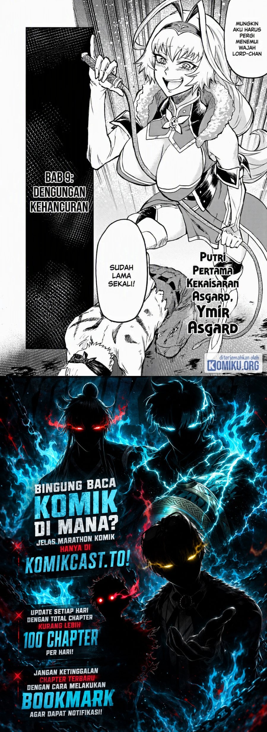 Halaman 32 dari Sekai Saikyou no Kishi wa, Kanarazu Shinu Heroine wo Sukuu Tame Isekai Demo Saikyou no Kishi to Naru ~Ryoutei ni Hana wo, Ryoute ni Ken wo~ Chapter 9