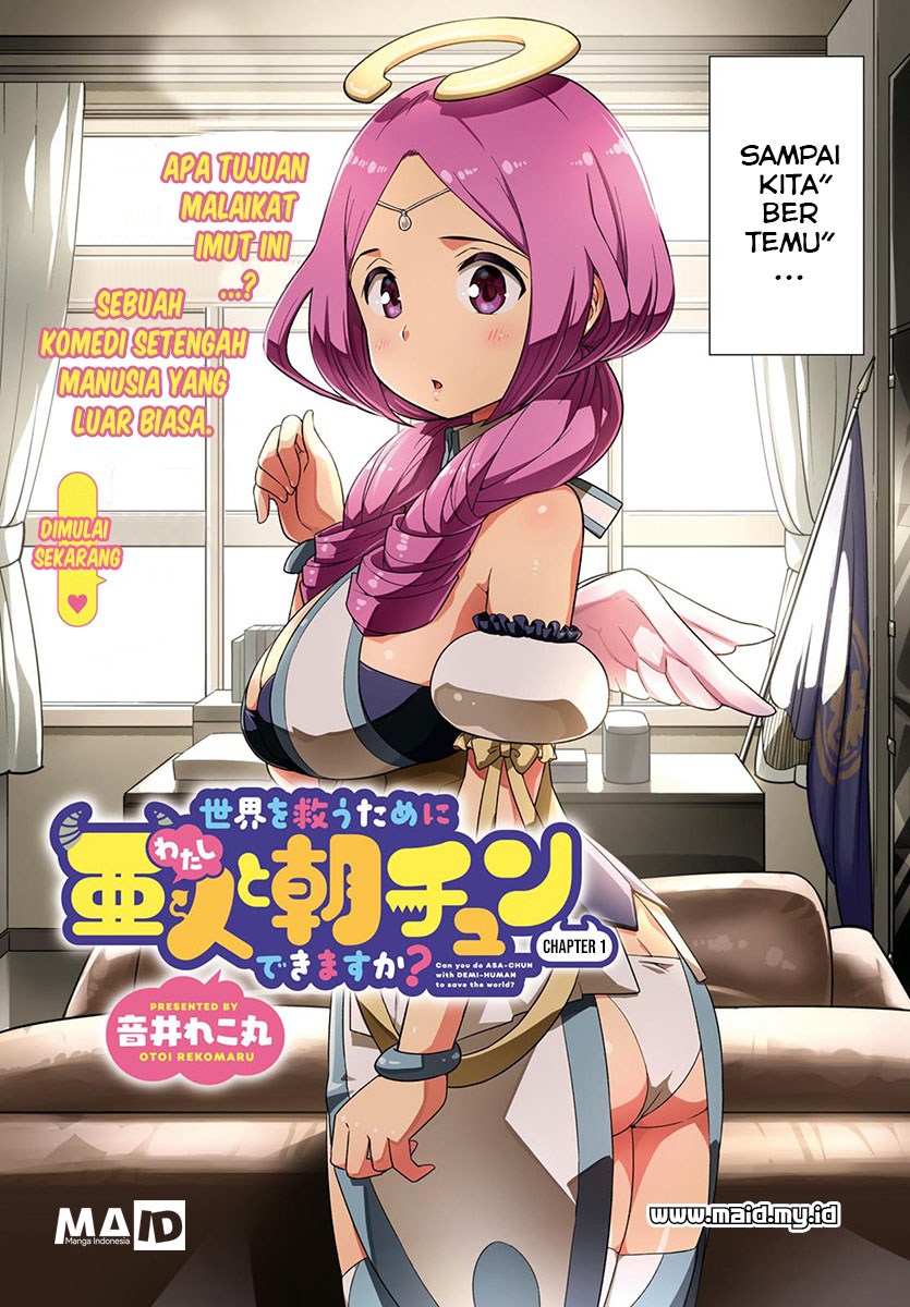 Baca Sekai wo Sukuu Tame ni Watashi to Asa Chun Dekimasu ka? - Chapter 1 halaman 5